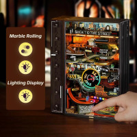 RoboTime 3D mechanická skladačka guličkovej dráhy Hip-hopová ulica