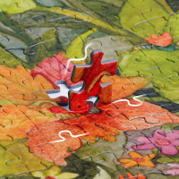 RoboTime Puzzle Mačacia záhradka 1000 dielikov