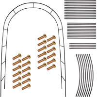 Záhradná kovová pergola LUARO 240 x 140 cm - oblúk