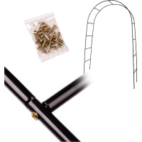 Záhradná kovová pergola LUARO 240 x 140 cm - oblúk