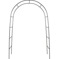 Záhradná kovová pergola LUARO 240 x 140 cm - oblúk