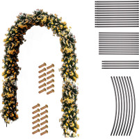 Záhradná kovová pergola LUARO 240 x 140 cm - oblúk