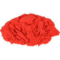Kinetický piesok 1 kg v sáčku - červený