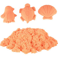 Kinetický piesok 1 kg v sáčku - oranžový