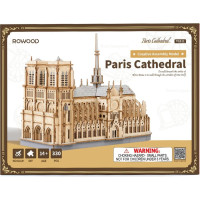 RoboTime 3D drevená skladačka Parížska katedrála Notre-Dame