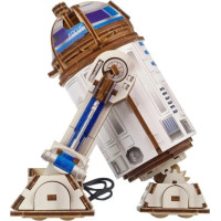 Ugears 3D drevená mechanická skladačka Star Wars R2-D2