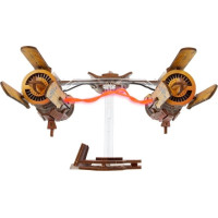 Ugears 3D drevená mechanická skladačka Star Wars Závodný klzák Anakin Skywalker