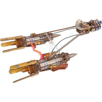 Ugears 3D drevená mechanická skladačka Star Wars Závodný klzák Anakin Skywalker