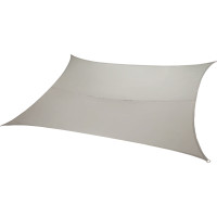 Vodotesná tieniaca plachta LUARO obdĺžnik - 4x3 m - šedá