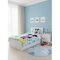 Detské bavlnené obliečky do postieľky 135x100 cm - Mickey Mouse - Oh boy!!