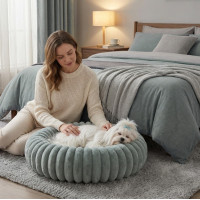 Pelech pre psy a mačky ROYAL LOUNGE 60 cm - šalviový