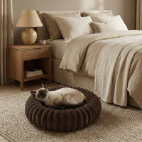 Pelech pre psy a mačky ROYAL LOUNGE 60 cm - hnedý