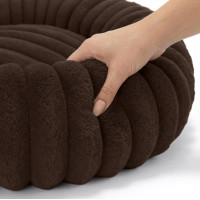 Pelech pre psy a mačky ROYAL LOUNGE 60 cm - hnedý