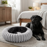 Pelech pre psy a mačky ROYAL LOUNGE 90 cm - šedý