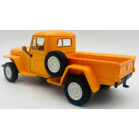 Welly Jeep Willys Pickup model 1:24 oranžový