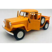 Welly Jeep Willys Pickup model 1:24 oranžový