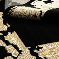 Kusový koberec Allure 1965 black/gold