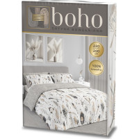 Posteľné obliečky BOHO Períčka - 220x200 cm - bavlnený satén