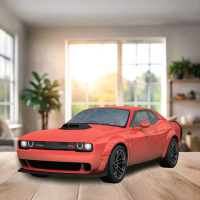 RAVENSBURGER 3D puzzle Iconics: Dodge Challenger Scat Pack Widebody 108 dielikov