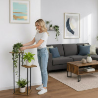 Stojan na kvety TOMAS rustic