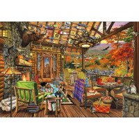 BLUEBIRD Puzzle Adirondacká veranda 1000 dielikov
