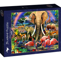 BLUEBIRD Puzzle Africká savana 1000 dielikov