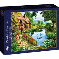 BLUEBIRD Puzzle Chata pri jazere 1000 dielikov