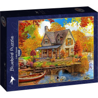 BLUEBIRD Puzzle Dom pri jazere 1000 dielikov