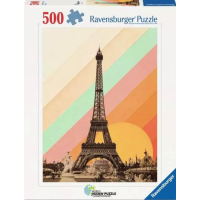 RAVENSBURGER Puzzle Dúha nad Parížom 500 dielikov