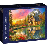 BLUEBIRD Puzzle Horská chata 1000 dielikov