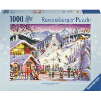 RAVENSBURGER Puzzle Horský duch zimy 1000 dielikov