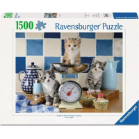 RAVENSBURGER Puzzle Kuchyňa u mačičiek 1500 dielikov