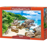 CASTORLAND Puzzle La Digue, Seychely 500 dielikov