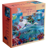 INTERDRUK Puzzle Mettalic Fantasy: Ríša divov 500 dielikov