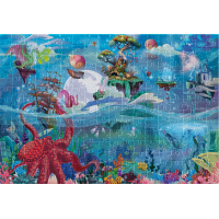 INTERDRUK Puzzle Mettalic Fantasy: Ríša divov 500 dielikov