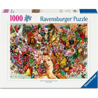 RAVENSBURGER Puzzle Myšlienková explózia 1000 dielikov