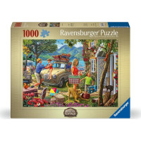 RAVENSBURGER Puzzle Prázdninové útočisko 1000 dielikov
