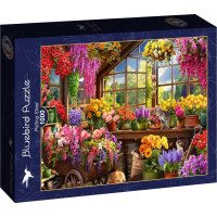 BLUEBIRD Puzzle Skleník 1000 dielikov