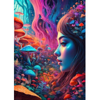 BLUEBIRD Puzzle Svet hubiek 500 dielikov