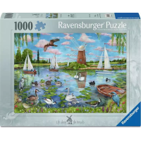 RAVENSBURGER Puzzle Tajomstvo života v Anglicku 1000 dielikov