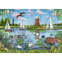 RAVENSBURGER Puzzle Tajomstvo života v Anglicku 1000 dielikov