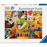 RAVENSBURGER Puzzle Umelecký ateliér 500 dielikov