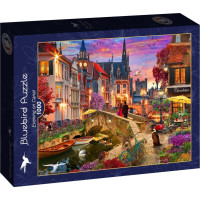 BLUEBIRD Puzzle Večer pri vodnom kanáli 1000 dielikov