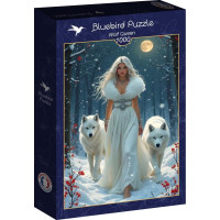 BLUEBIRD Puzzle Vlčia kráľovná 1000 dielikov
