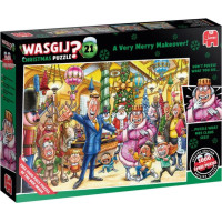 JUMBO Puzzle WASGIJ Christmas 21: Veselé vianočné premeny! 2x1000 dielikov