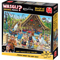 JUMBO Puzzle WASGIJ Efteling: Sindibádov svet 1000 dielikov