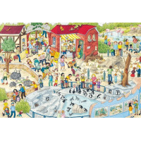 SCHMIDT Puzzle Zábava v Zoo 3x48 dielikov