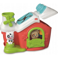 CLEMENTONI Soft Clemmy Vkladacia senzorická farma s 8 kockami