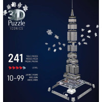 RAVENSBURGER Svietiace 3D puzzle Iconics: Empire State Building (Nočná edícia) 216 dielikov