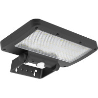 Solight LED solárne osvetlenie so senzorom, 5W, 500lm, 4000K, Li-Ion, čierna